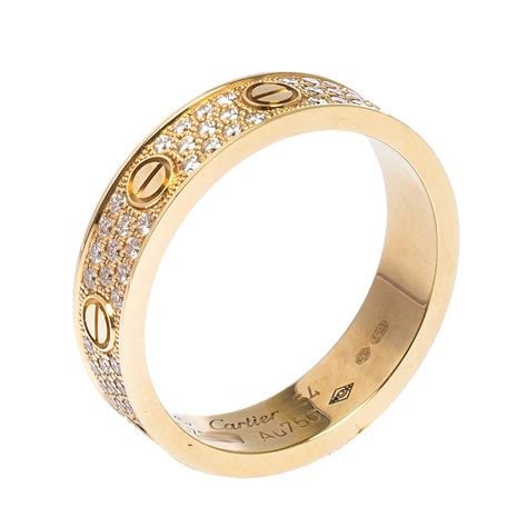 cartier love ring 18k gold|cartier love ring price list.